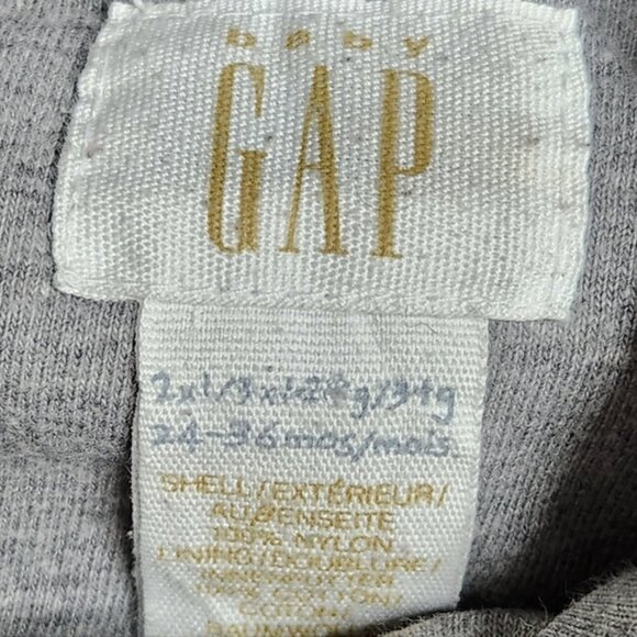 Gap Baby Black Hooded Rainjacket Size 3T - Picture 10 of 10